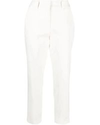 Eleventy - Cropped Trousers - Lyst