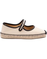 Castañer - Flache schuhe mit schnallenverschluss - Lyst