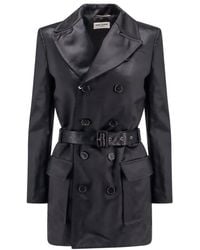 Saint Laurent - Jassen ,Zwart ,Katoen Jassen - Lyst