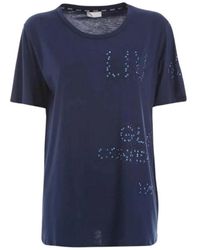 Liu Jo - Klassisches t-shirt für den alltag,einfaches t-shirt für männer und frauen - Lyst