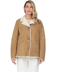 Gimo's - Korte Shearling Jassen - Lyst