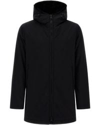 Herno - Parka Met Bont Gevoerd En Capuchon - Lyst