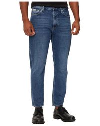 Calvin Klein - Vielseitige Baumwoll-Dad-Jeans Für Lässigen Stil - Lyst