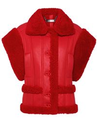 Philipp Plein - Leather Vest Gothic Plein - Lyst