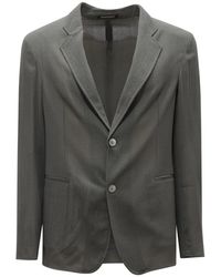 Armani - Jassen ,Groen ,Wol Wollen Jas - Lyst