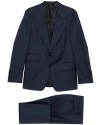 Tom Ford - Kostuums ,Blauw ,Wol Shelton Single-Breasted Suit - Lyst