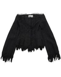 MATIERES FECALES - Tweed Jackets - Lyst