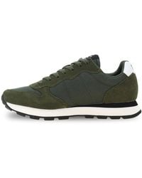 Sun 68 - Schoenen ,Groen ,Leer Tom Solid Sneakers - Lyst