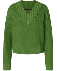 Windsor. - Truien & Vesten ,Groen ,V-Hals Gebreid - Lyst