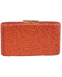 Anna Cecere - Clutch Mit Strasssteinen - Lyst