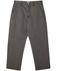 Obey - Broeken ,Grijs ,Katoen Big Timer Carpenter Pant - Lyst