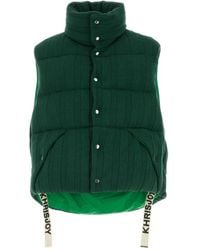 Khrisjoy - Jassen ,Groen ,Katoen Piumini Vest - Lyst