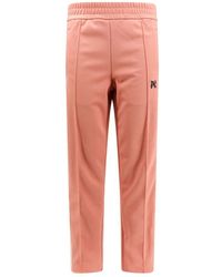 Palm Angels - Rosa Hose Mit Seitenstreifen - Lyst