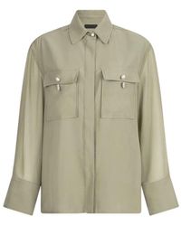 Liu Jo - Gabardine Overshirt Jacket - Lyst