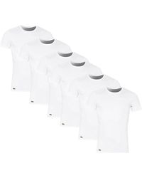 Lacoste - Klassische Komfort T-Shirts 6er-Pack - Lyst