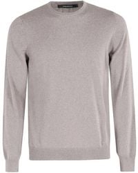 Tagliatore - Round-Neck Knitwear - Lyst