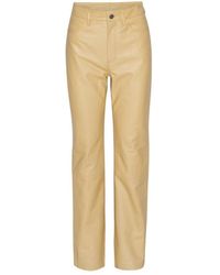 REMAIN Birger Christensen - Leather Trousers - Lyst