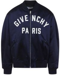 Givenchy - Logo Bomber Jacket - Lyst