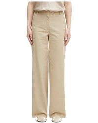 A.P.C. - Broeken ,Katoen Pantalon Margaret - Lyst