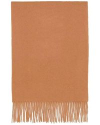 Mulberry - Kaschmirschal, dunkles kamel, vs4460-484h684 - Lyst