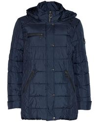 Danwear - Jassen ,Blauw ,Polyester Jolina Jas - Lyst