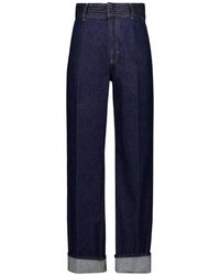 FRAME - Straight Fit Jeans - Lyst