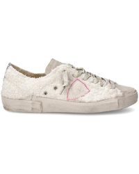Philippe Model - Schoenen ,Wit ,Katoen Sneakers Prsx Tennis - Lyst