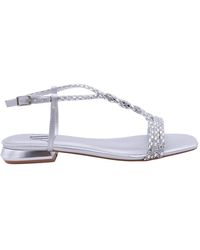 Albano - Flat Sandals - Lyst