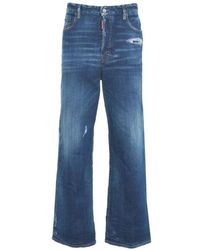 DSquared² - Wide Jeans - Lyst