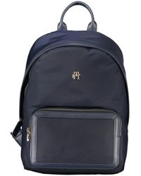Tommy Hilfiger - Blauer rucksack mit verstellbaren trägern - Lyst