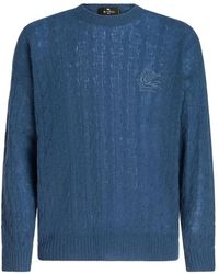 Etro - Round-Neck Knitwear - Lyst