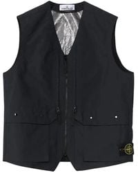 Stone Island - Waistcoats - Lyst