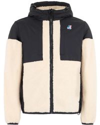 K-Way - Jassen ,Veelkleurig ,Polyester Samson 4.0 Teddy Jacket - Lyst