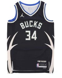 Nike - Fitness ,Zwart ,Polyester Statement Edition 22 Dri-Fit Swingman Jersey No 34 - Lyst