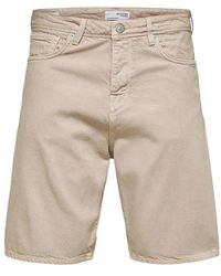SELECTED - Korte Broeken ,Roze ,Casual Shorts - Lyst