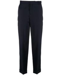 Balmain - Straight Tailored Wool Pants - Lyst