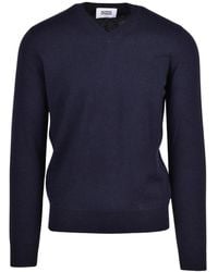 Alpha Studio - Pullover Mit V-Ausschnitt - Lyst