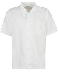 Universal Works - Short Sleeve Shirts - Lyst