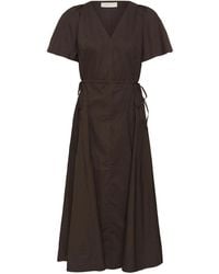 Inwear - Kleedjes ,Bruin ,Katoen Raveniw Jurk - Lyst