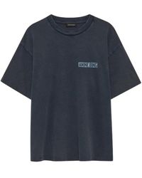 Anine Bing - Cade Tee Palm - Lyst
