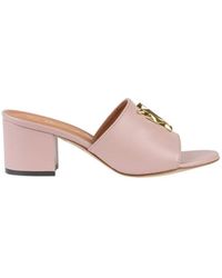 Via Roma 15 - Heeled Mules - Lyst