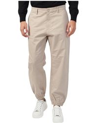 ARMANI EXCHANGE - Broeken ,Katoen Joggers Met Elastische Boord - Lyst
