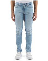 Calvin Klein - Jeans slim fit cinque tasche - Lyst