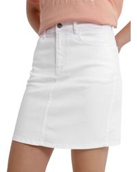 Armani Exchange - Short skirts - Lyst