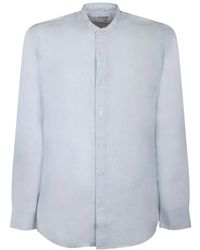 SELECTED - Camicia in lino sky - Lyst
