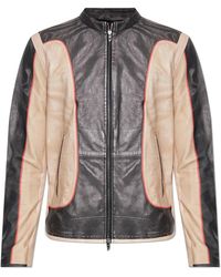DIESEL - Jassen ,Leer Leren Jas-Evert - Lyst