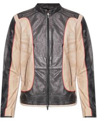 DIESEL - Jassen ,Leer Leren Jas-Evert - Lyst