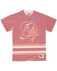 Mitchell & Ness - Tops ,Veelkleurig ,Katoen Nfl Jumbotron 3.0 Sublimated Tee - Lyst