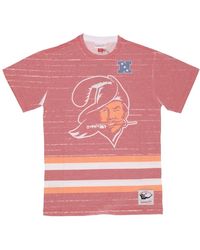 Mitchell & Ness - Tops ,Veelkleurig ,Katoen Nfl Jumbotron 3.0 Sublimated Tee - Lyst