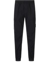 Stone Island - Straight Trousers - Lyst